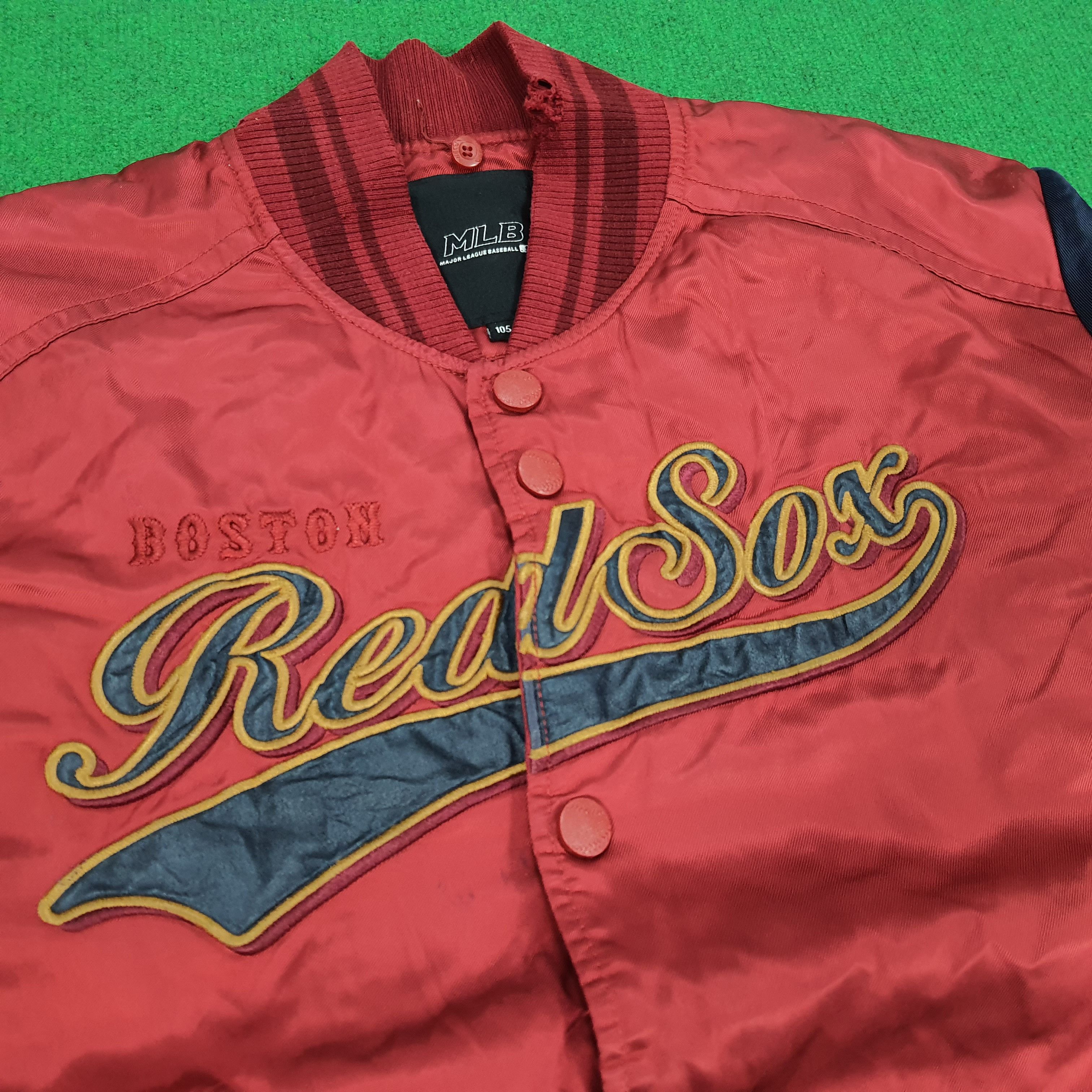 MLB × Vintage Vintage Boston Red Sox MLB Player Sportswear Varsity Jacket Size US L / EU 52-54 / 3 - 2 Thumbnail