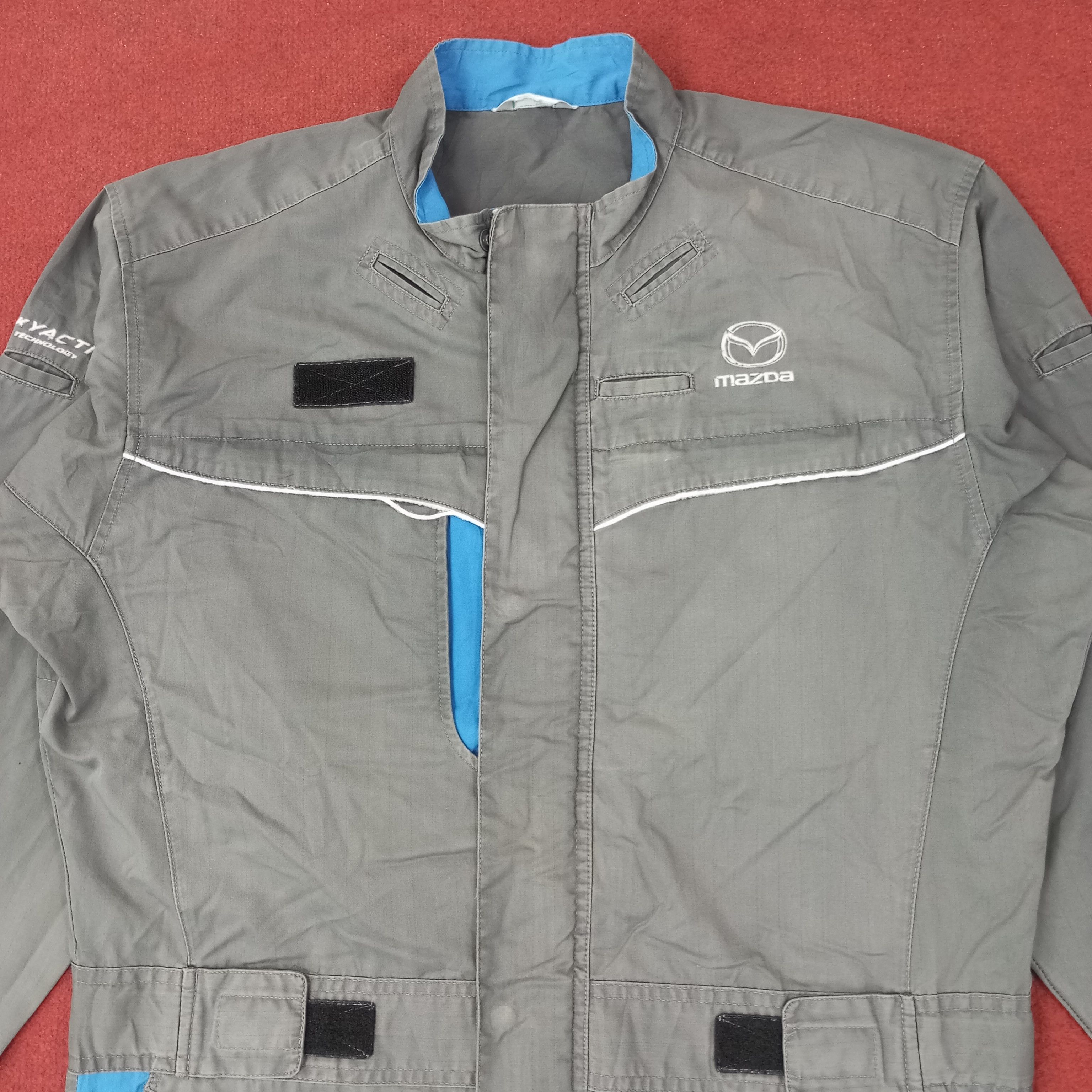 Vintage Vintage Mazda Motorsports Coverall Jacket c240n6 Size US XL / EU 56 / 4 - 5 Thumbnail