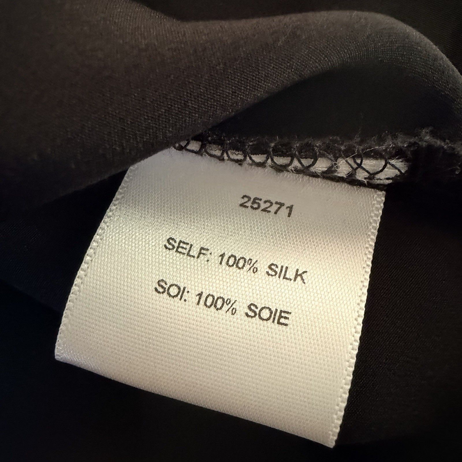 Other Anthropologie Guest Editor Silk Off Shoulder Blouse Black Size M / US 6-8 / IT 42-44 - 11 Thumbnail
