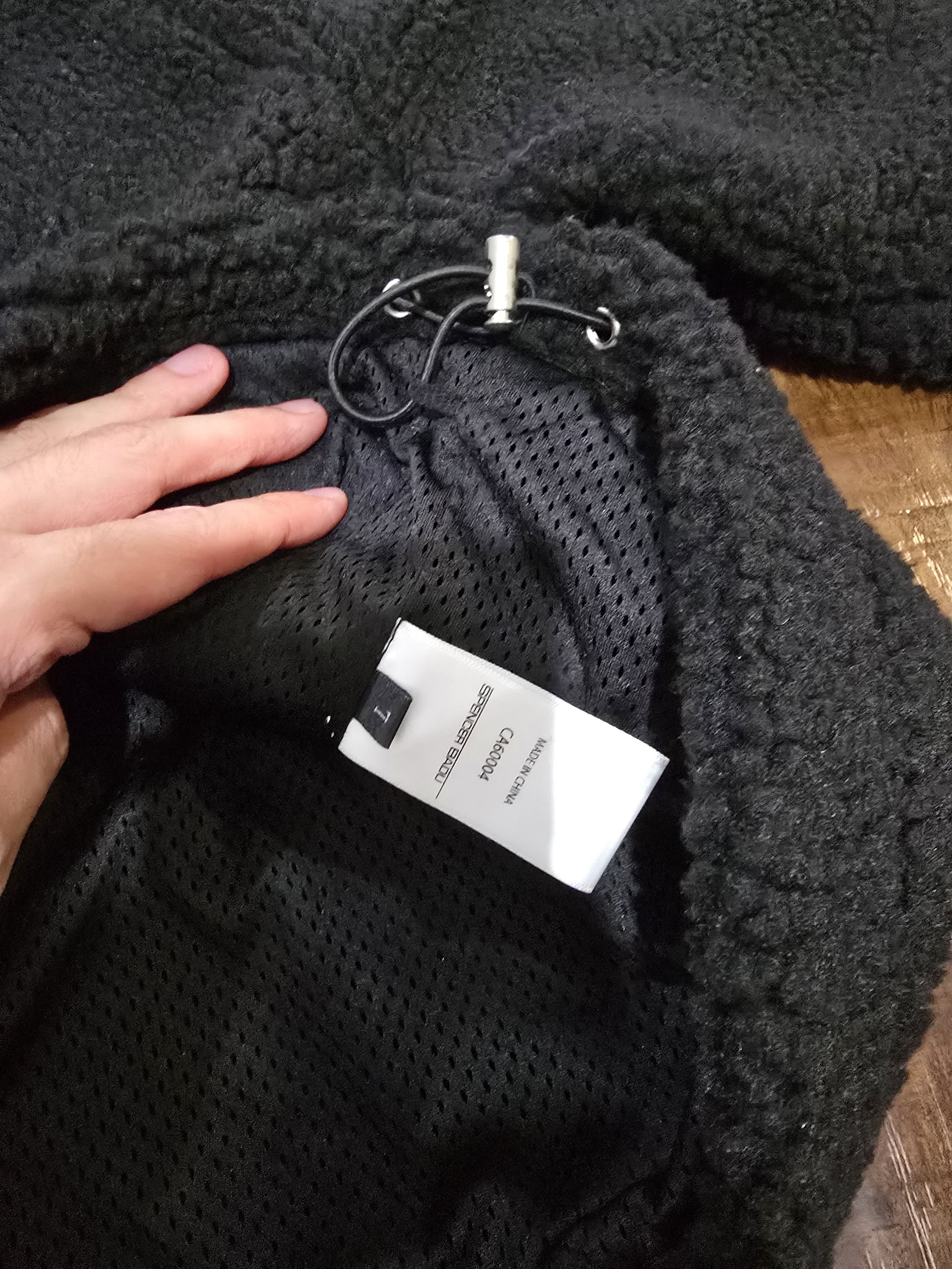 SPENCER BADU Spencer Badu Asymmetrical Fleece Jacket Size US L / EU 52-54 / 3 - 8 Thumbnail