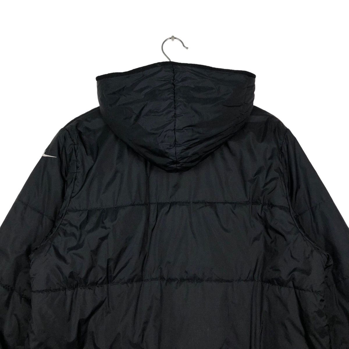 Nike 🔥90’s Vintage Long Jacket Light Puffer Down Nike Big Swoosh Size L / US 10 / IT 46 - 8 Thumbnail