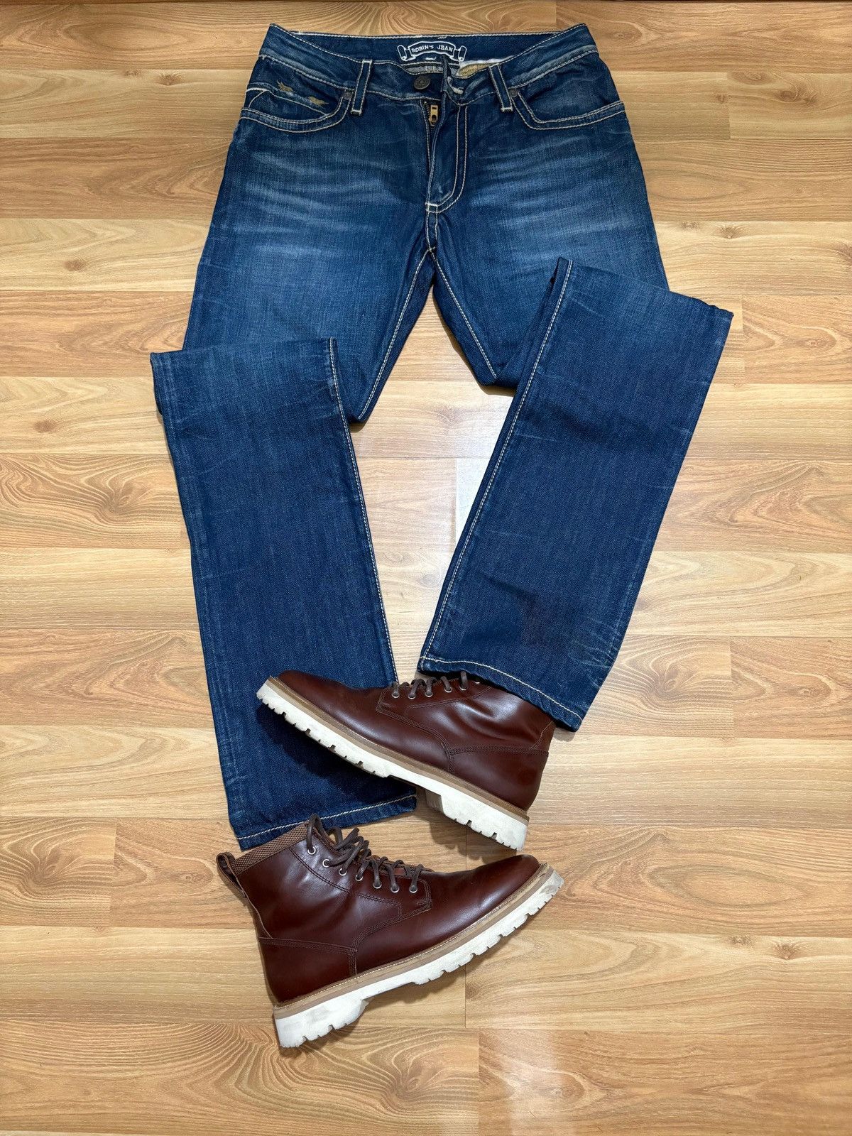 Robins Jeans Robin’s Jean x Golden Wings x Vintage Denim Size US 29 - 1 Thumbnail