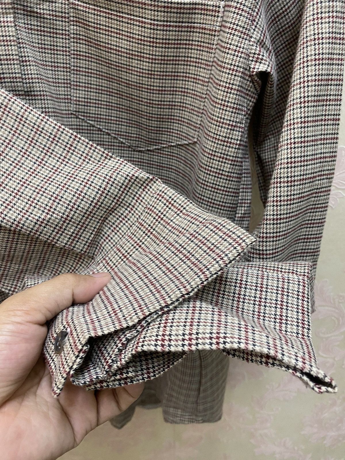 Japanese Brand × Vintage Japanese Brand Dholic Plaid Tartan Flannel Shirt Size S / US 4 / IT 40 - 7 Thumbnail