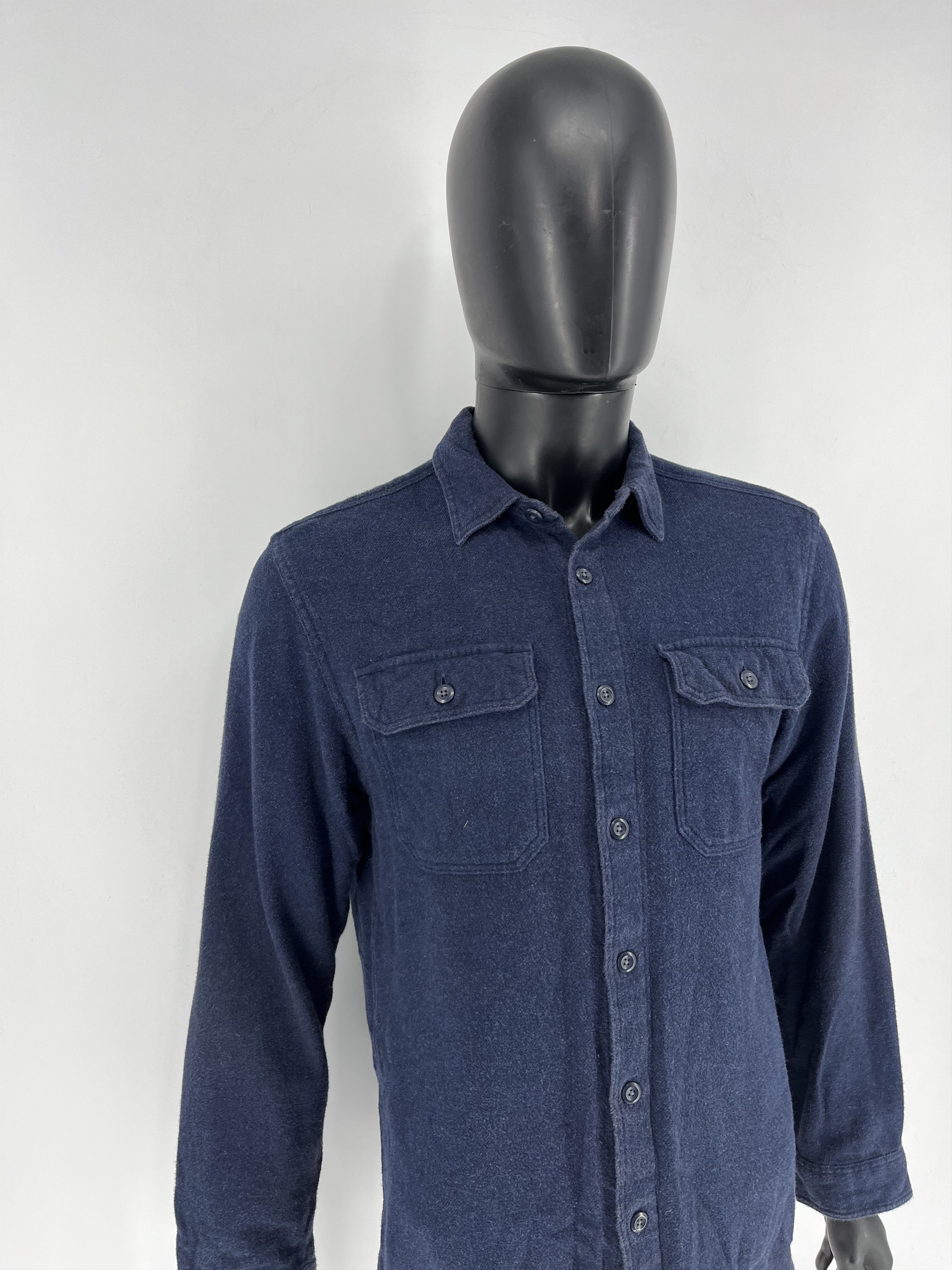 Patagonia Patagonia Men's Long-Sleeved Fjord Flannel Shirt Blue Size S Size US S / EU 44-46 / 1 - 4 Thumbnail