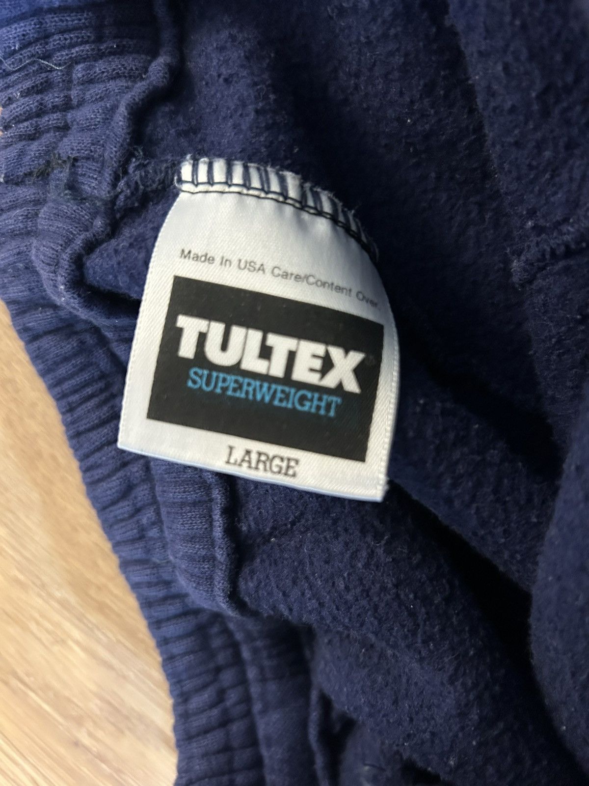 Tultex × Vintage Vintage Tultex Blue Sweatpants Size US 34 / EU 50 - 2 Thumbnail