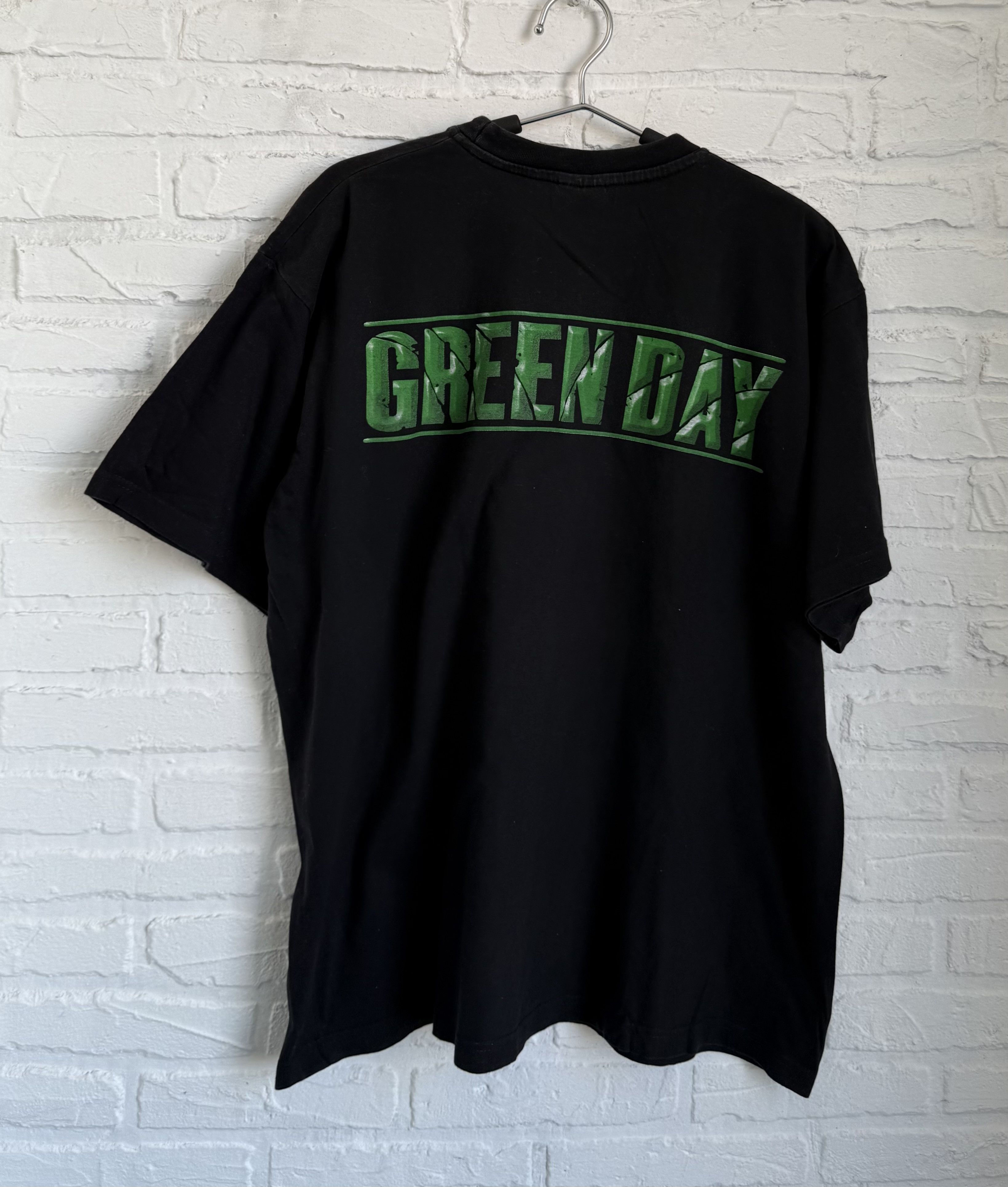 Band Tees × Vintage Vintage 2000 Green Day Warning: t-shirt Size US XL / EU 56 / 4 - 2 Thumbnail