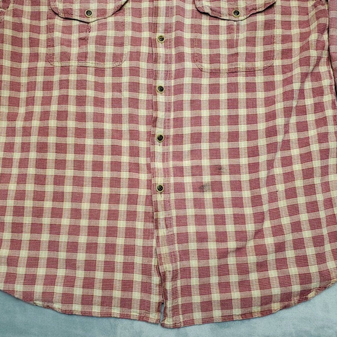Barracuda VTG Fryday shirt Mens XL Marron Plaid Club Barracuda Long Sleeve Outdoor Fishing Size US XL / EU 56 / 4 - 2 Thumbnail