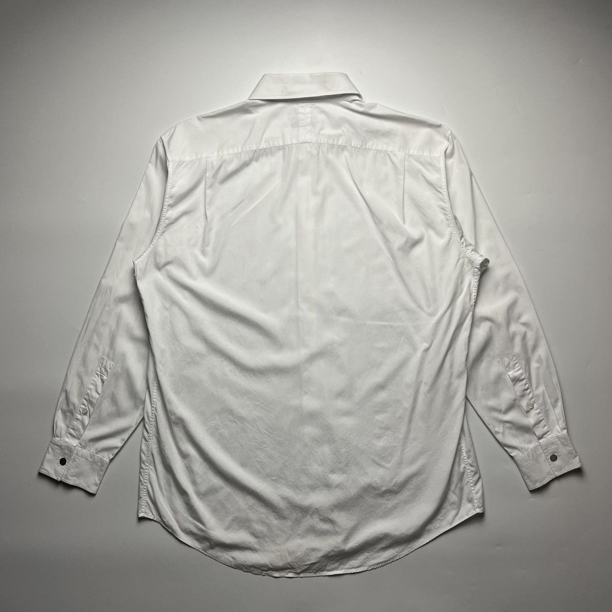 Hermes Hermès White Button Down Shirt Size US XL / EU 56 / 4 - 2 Thumbnail