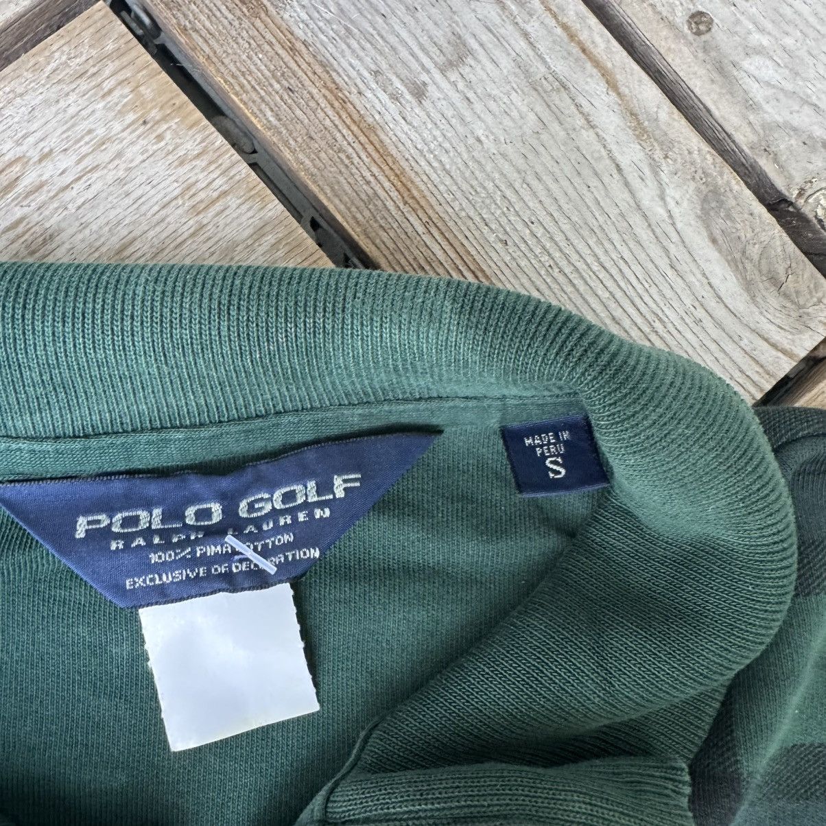 Polo Ralph Lauren Polo Golf Ralph Lauren Plaid Sweater Half Zipper Size US S / EU 44-46 / 1 - 3 Thumbnail