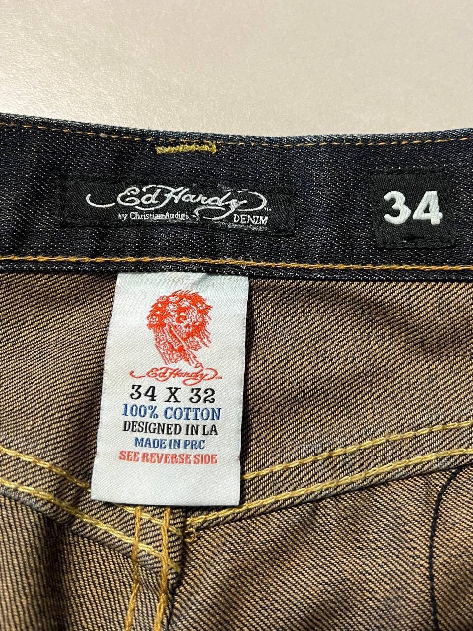 Ed Hardy Vintage Ed Hardy Jeans Size US 34 / EU 50 - 9 Thumbnail