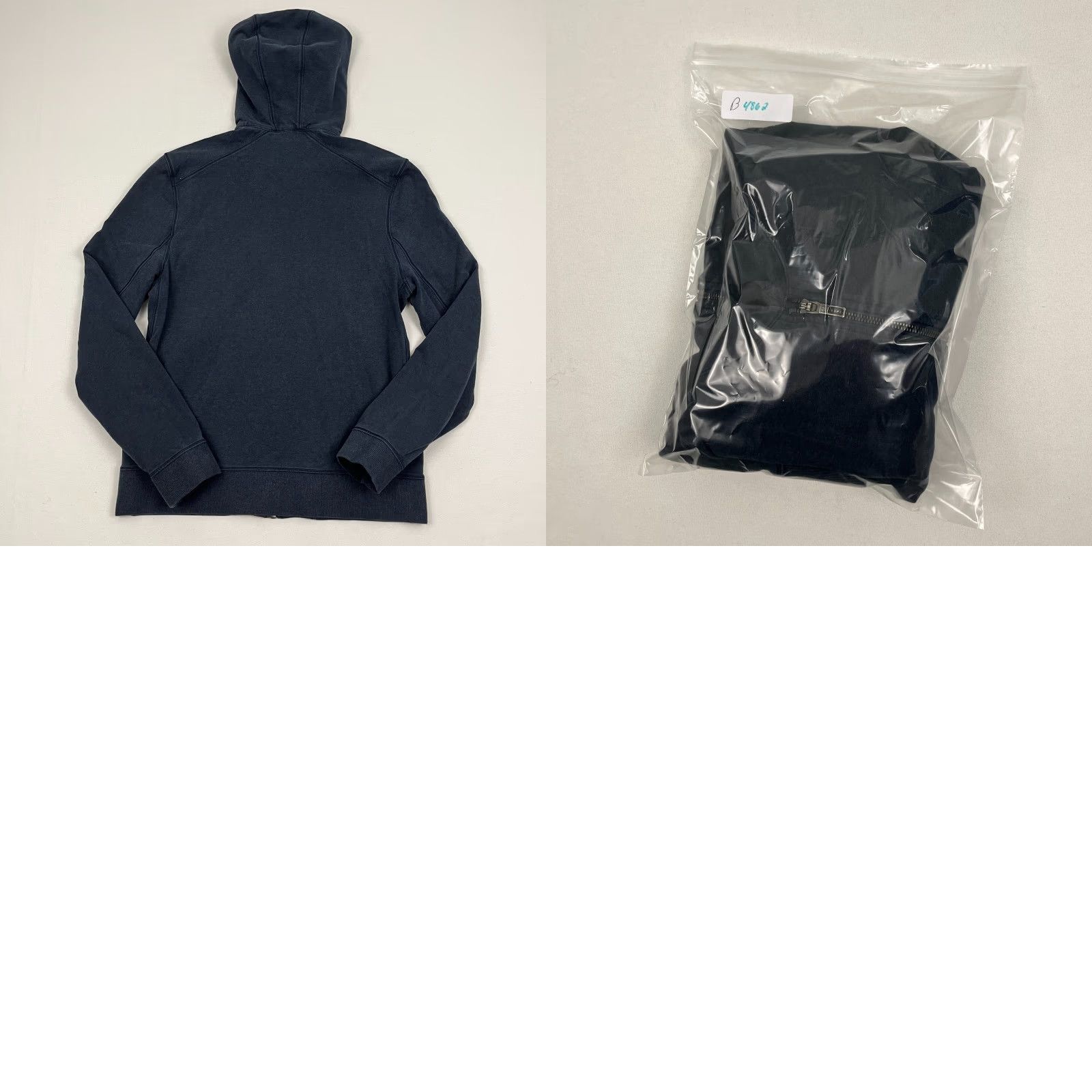 Lululemon Lululemon Cross Cut Hoodie Mens M Inkwell Blue Full Zip Active Terry Sweatshirt Size US M / EU 48-50 / 2 - 8 Thumbnail