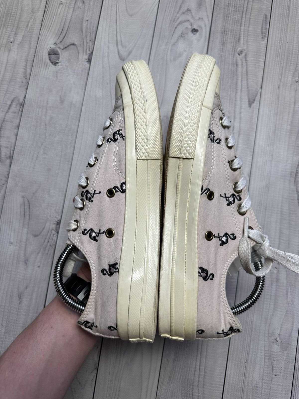 Converse Vintage Converse Chuck Taylor size US 7.5 pink flamingo Size US 7.5 / EU 40-41 - 4 Thumbnail