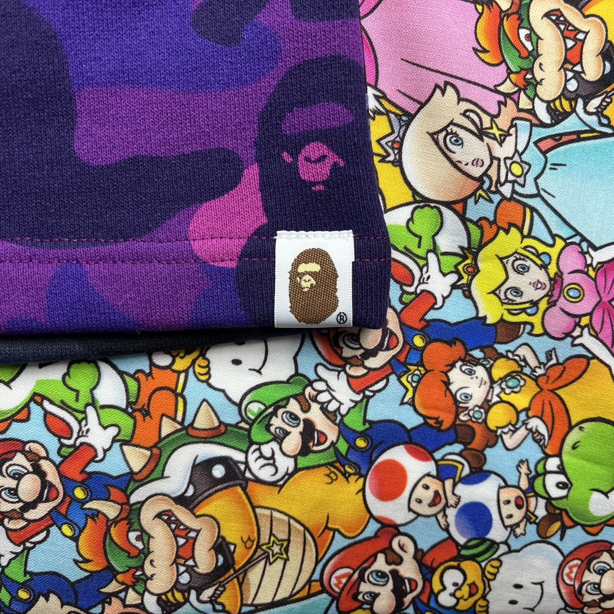 Bape BAPE Crazy Camo Shark Sweat Shorts Size Large Size US 34 / EU 50 - 5 Thumbnail