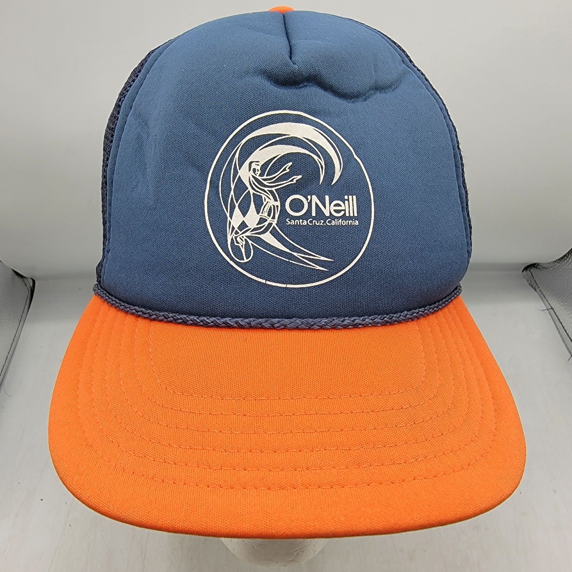 Oneill ONeill Adults Blue Orange Truck Hat Mesh Back Breathable Out ...