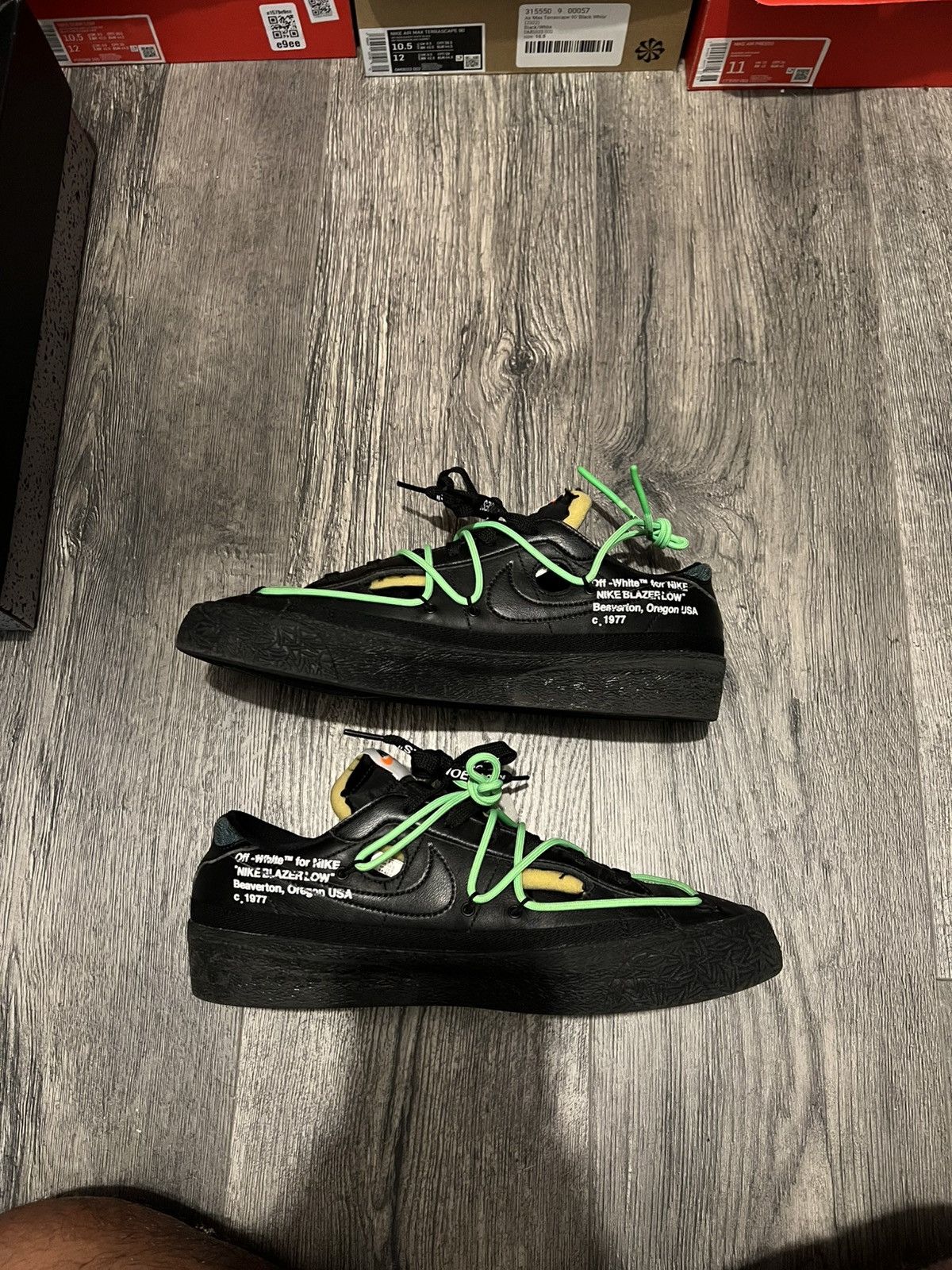 Nike Off White Blazer Low Size US 10.5 / EU 43-44 - 3 Thumbnail