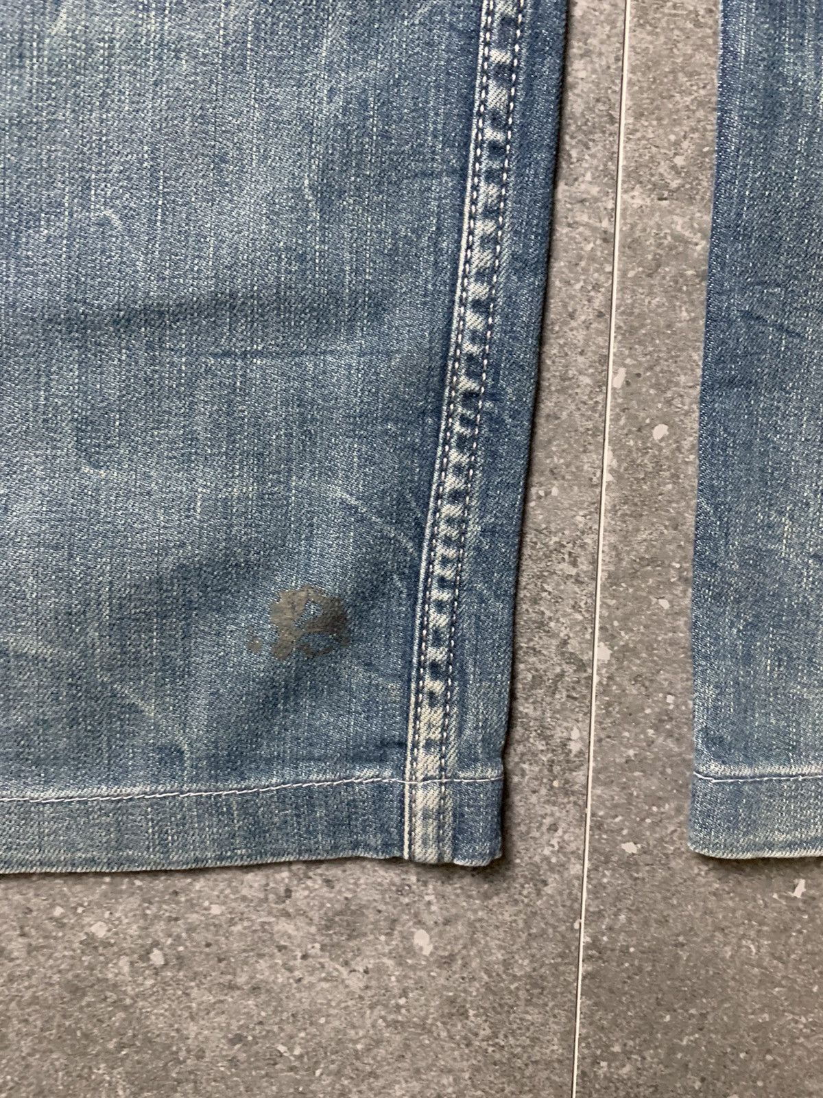 Levi's 2000s Levis Mud Wash Distressed Jeans Size US 28 / EU 44 - 15 Thumbnail