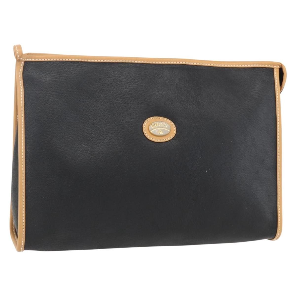 Gucci Gucci Zipped Pouch Leather Size ONE SIZE - 1 Thumbnail