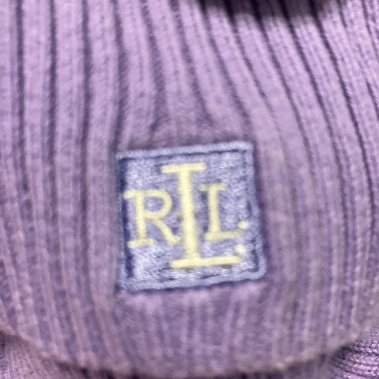 Polo Ralph Lauren LAUREN Ralph Lauren Ribbed Turtleneck Monogram Sweater Size M / US 6-8 / IT 42-44 - 5 Thumbnail