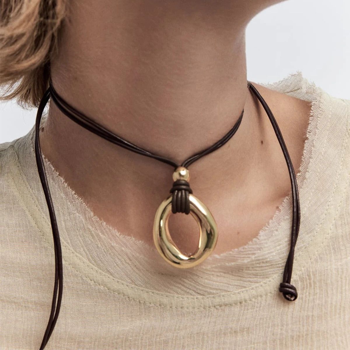 Other Vintage Metal Pendant Necklaces Size ONE SIZE - 3 Thumbnail