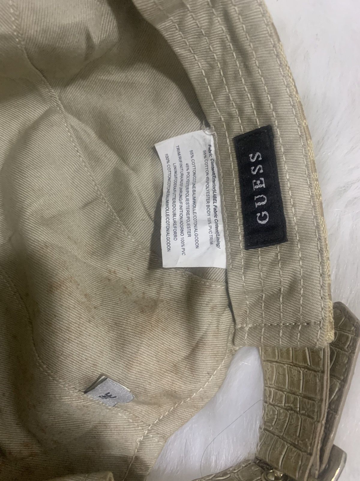 Guess × Vintage VINTAGE!! Cap 4 Panel GUESS Fullprints Size ONE SIZE - 7 Thumbnail