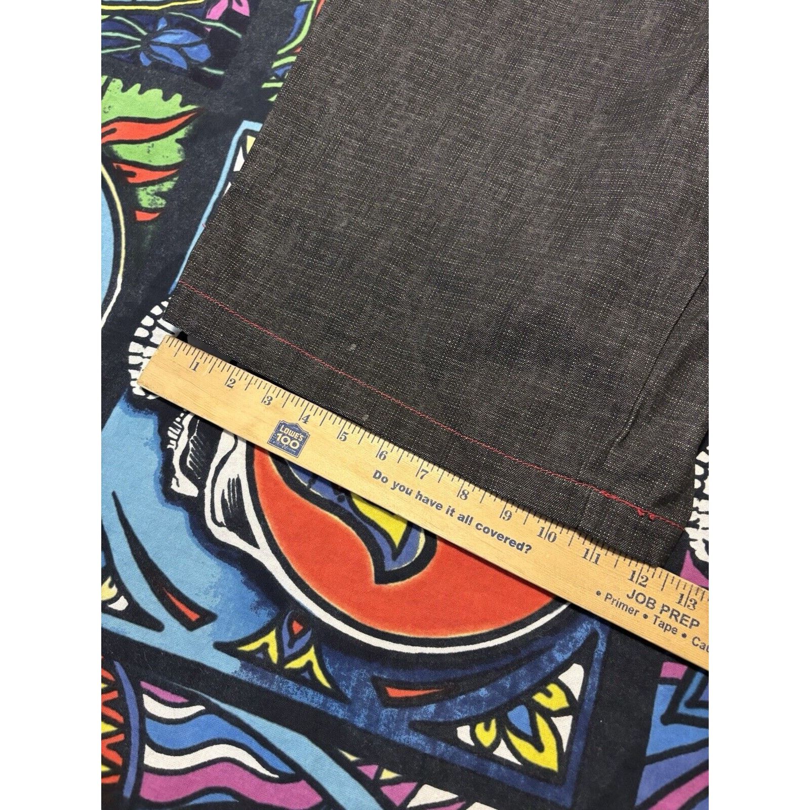 Other y2k platinum B.Q.E black red jorts shorts W34 L 14 NWT baggy Size US 34 / EU 50 - 6 Thumbnail