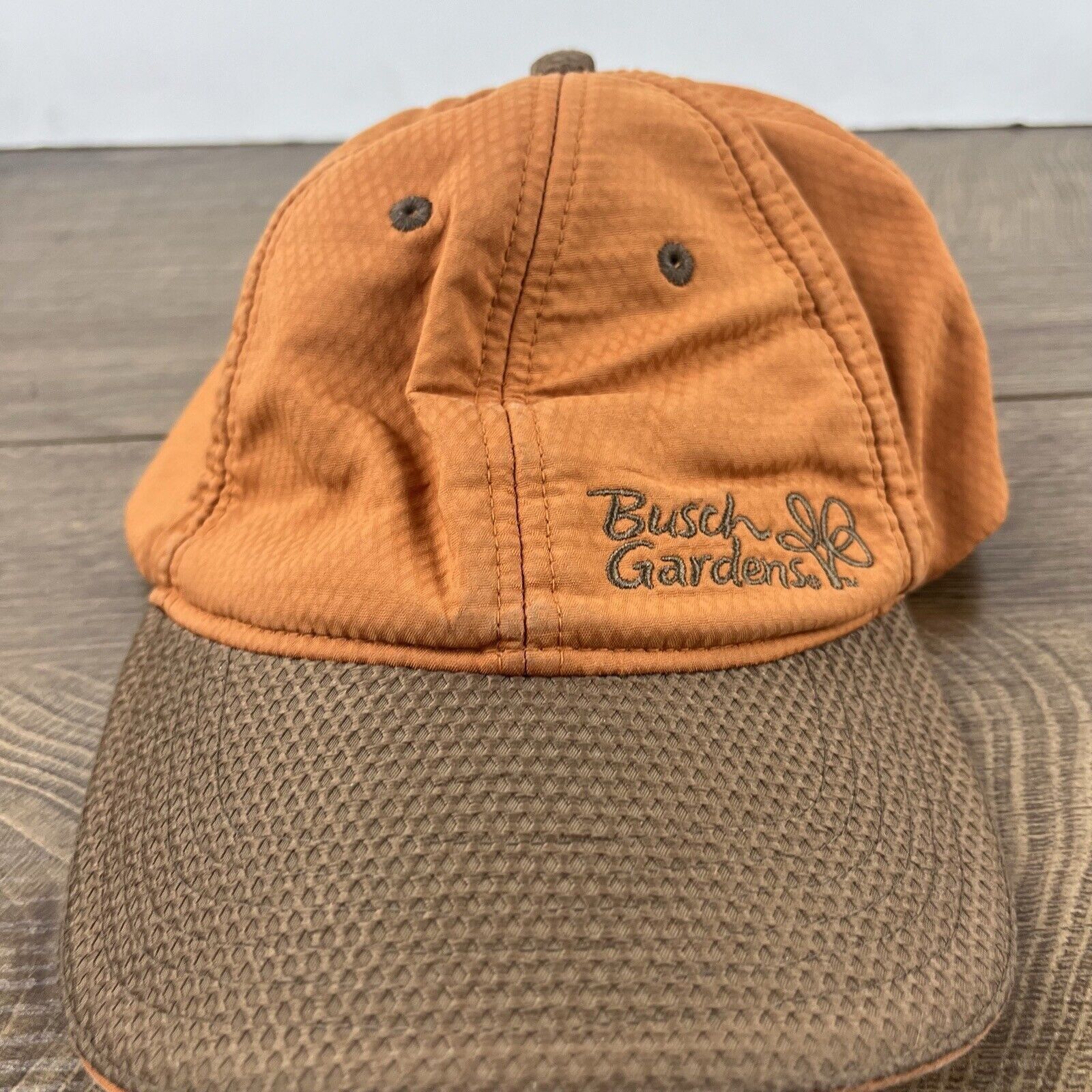 Other Busch Gardens Hat Adjustable Hat Orange Adjustable Hat Adult Size ONE SIZE - 5 Thumbnail