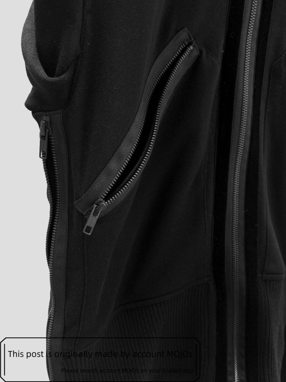 Ann Demeulemeester Sz M Ann Demeulemeester High Collar Zips Jacket mojos1145 Size US M / EU 48-50 / 2 - 6 Thumbnail
