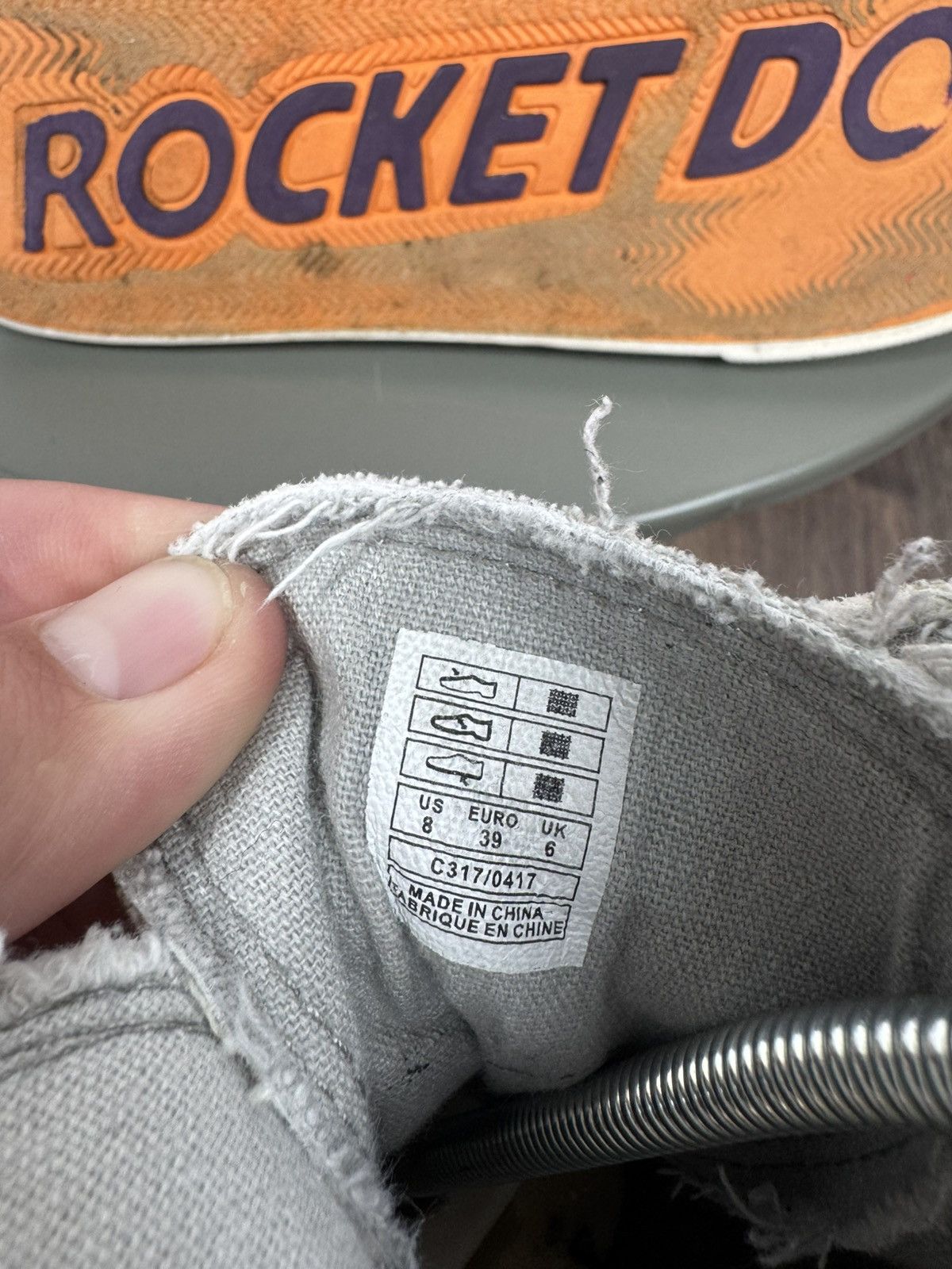 Other Rocket Distressed Canvas Buckle High Top Sneakers EU 39 US 8 Size US 8 / IT 38 - 10 Thumbnail