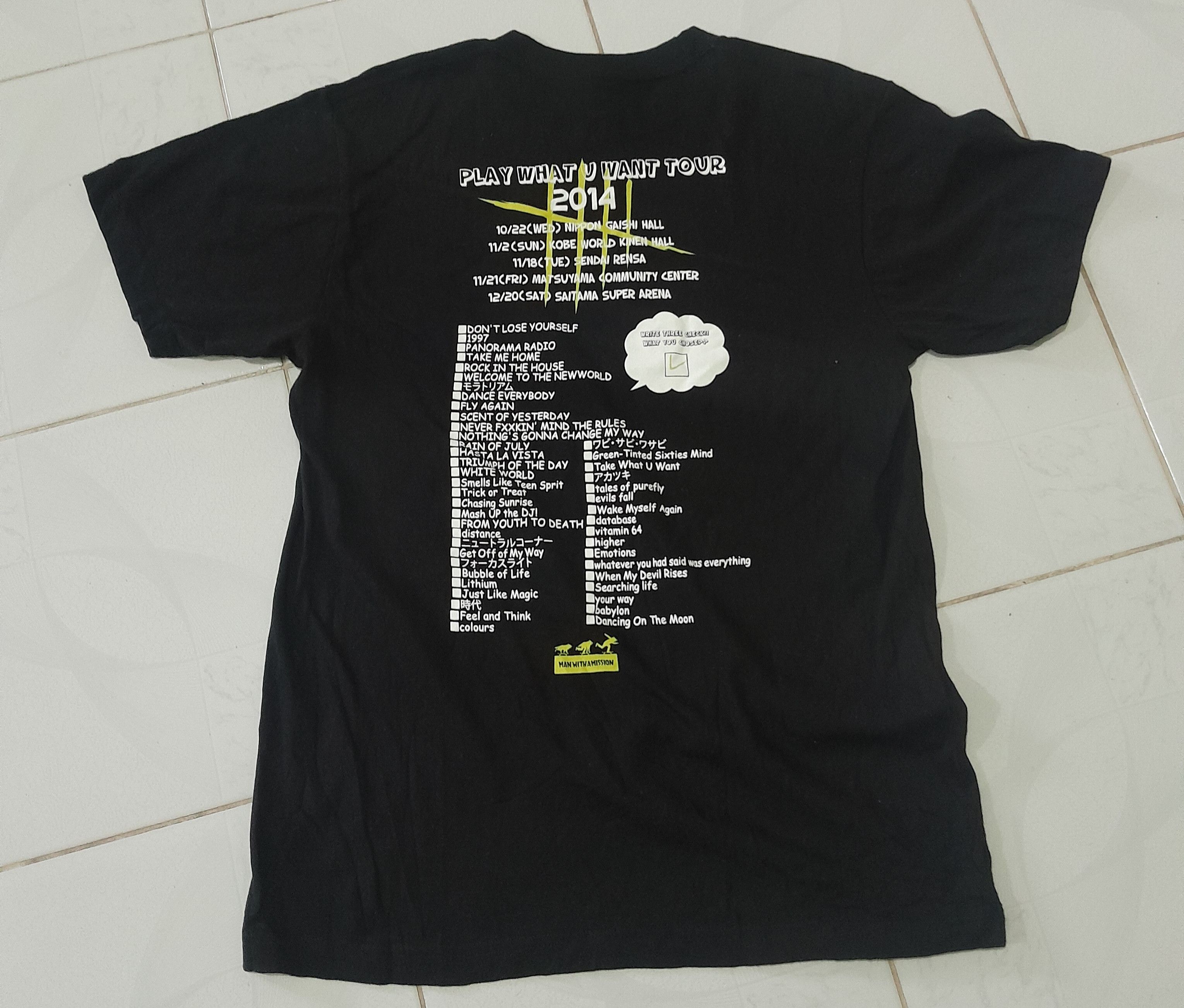 Band Tees 💥FINAL DROP💥A MAN WITH MISSION JAPANESE BAND Size US M / EU 48-50 / 2 - 2 Thumbnail