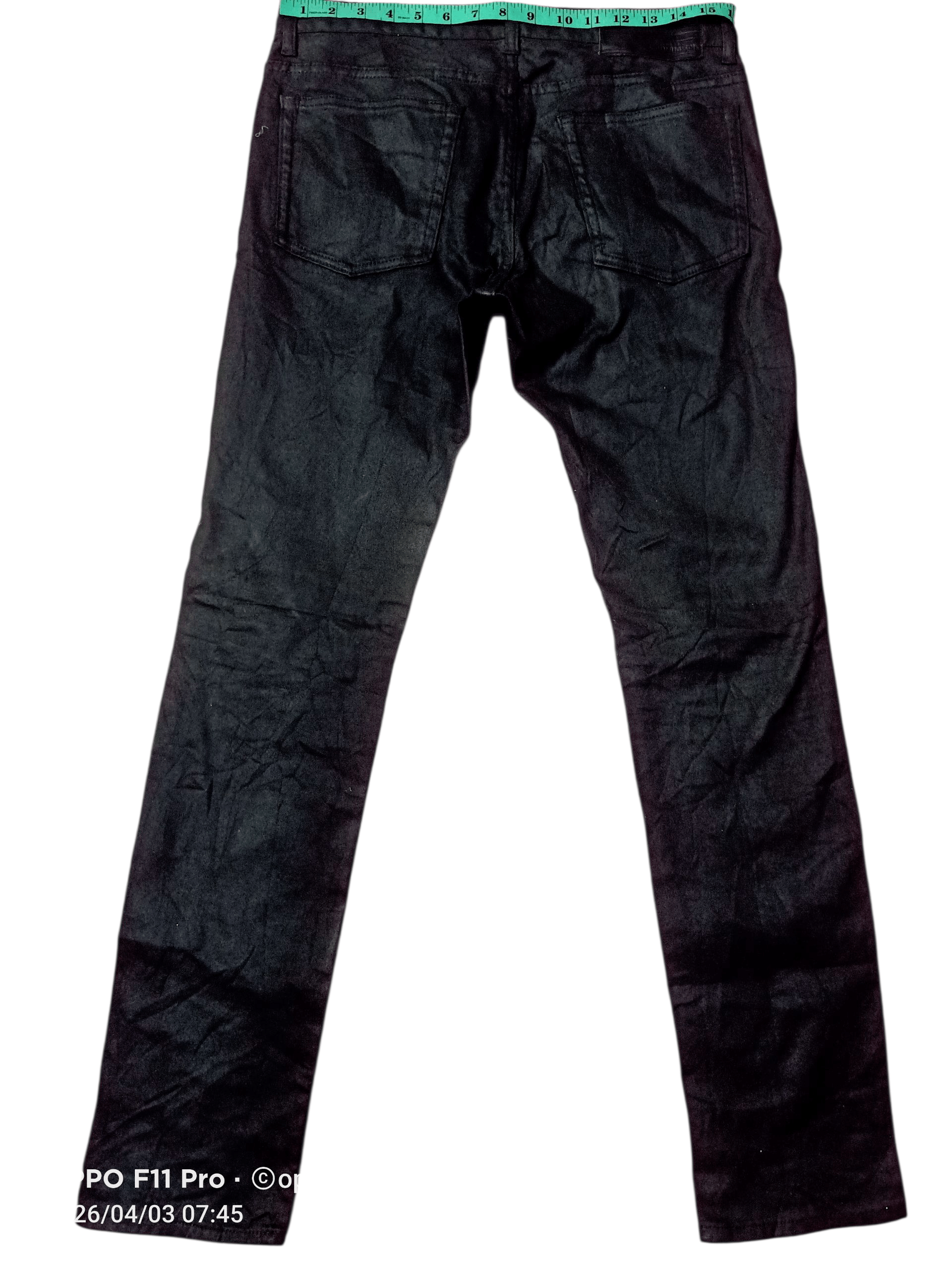 JACKROSE 💥 JackRose Luv Maison Waxed Slim Denim 💥 Size US 33 - 3 Thumbnail