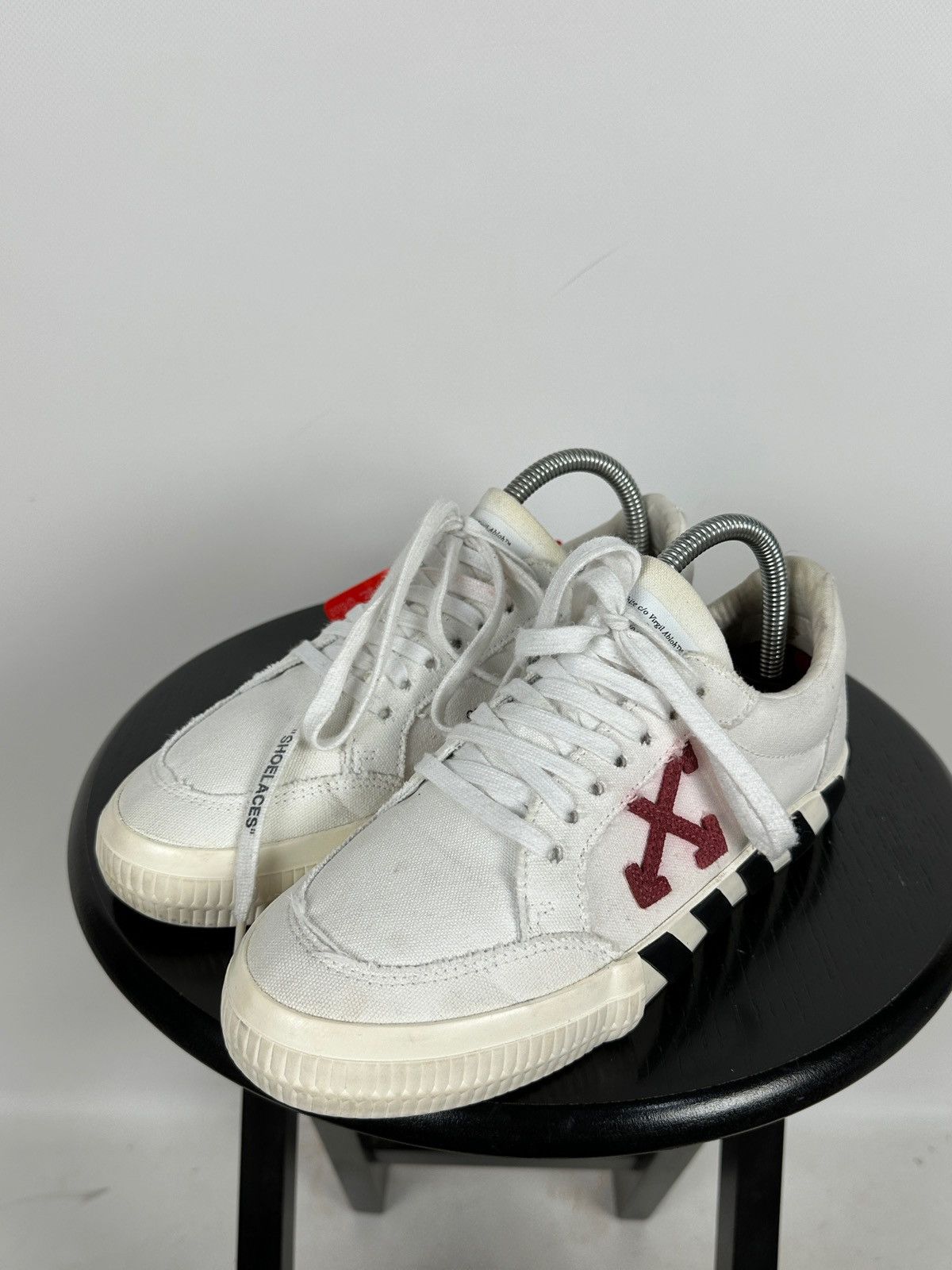 Off-White Off-White Vulcanized Virgil Abloh Low Top Sneakers Size US 8 / IT 38 - 5 Thumbnail