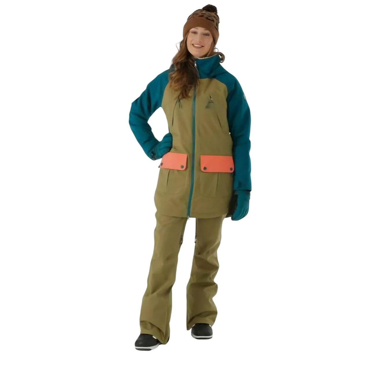 Burton NWOT Burton Prowess Snowboard Jacket Women's S Shaded Spruce Size S / US 4 / IT 40 - 4 Thumbnail