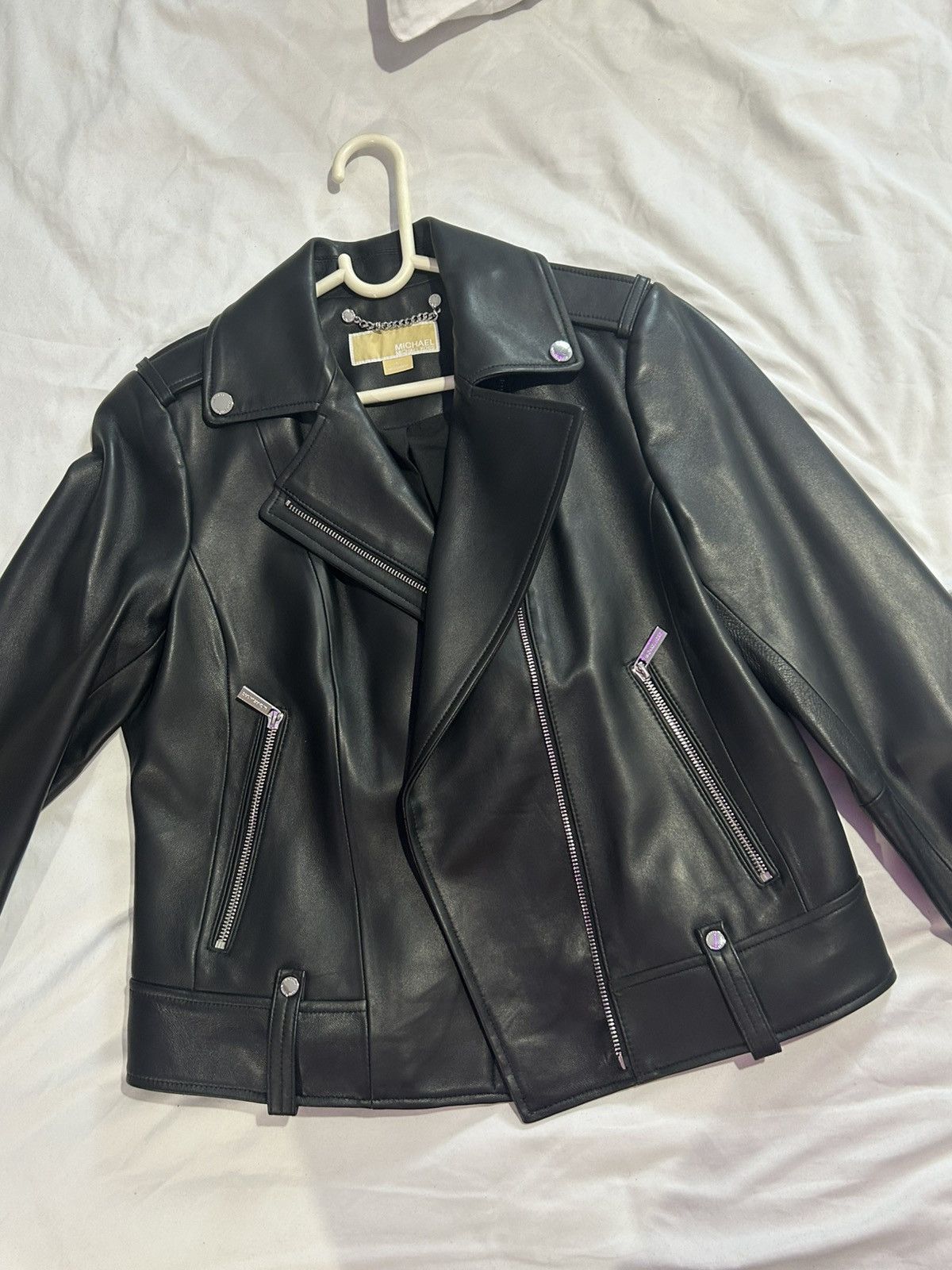 Michael Kors Michael Kors Leather Jacket Size M / US 6-8 / IT 42-44 - 1 Thumbnail