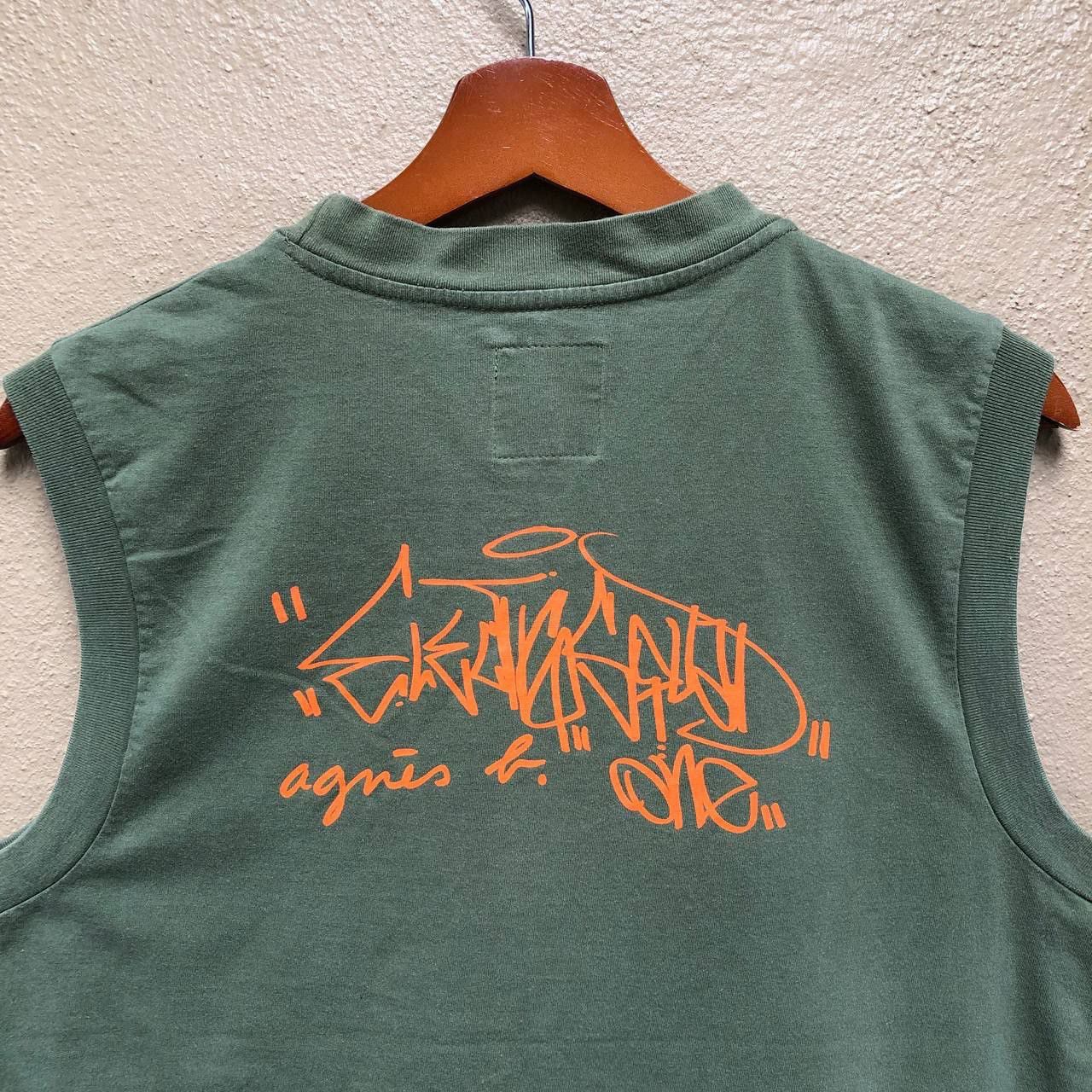 agnes b. 🔥Rare Vintage Y2K Agnes B. x Hiphop Sleeveless Tshirt Size US M / EU 48-50 / 2 - 4 Thumbnail