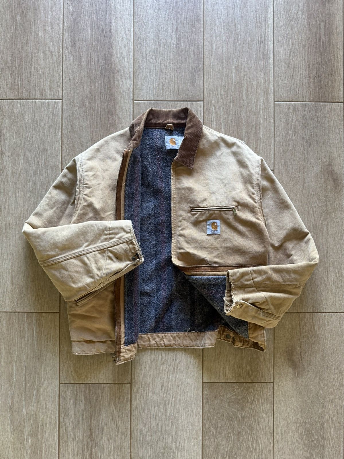 Carhartt 6BLJ0 – 90s Detroit Carhartt Jacket Size US L / EU 52-54 / 3 - 9 Thumbnail