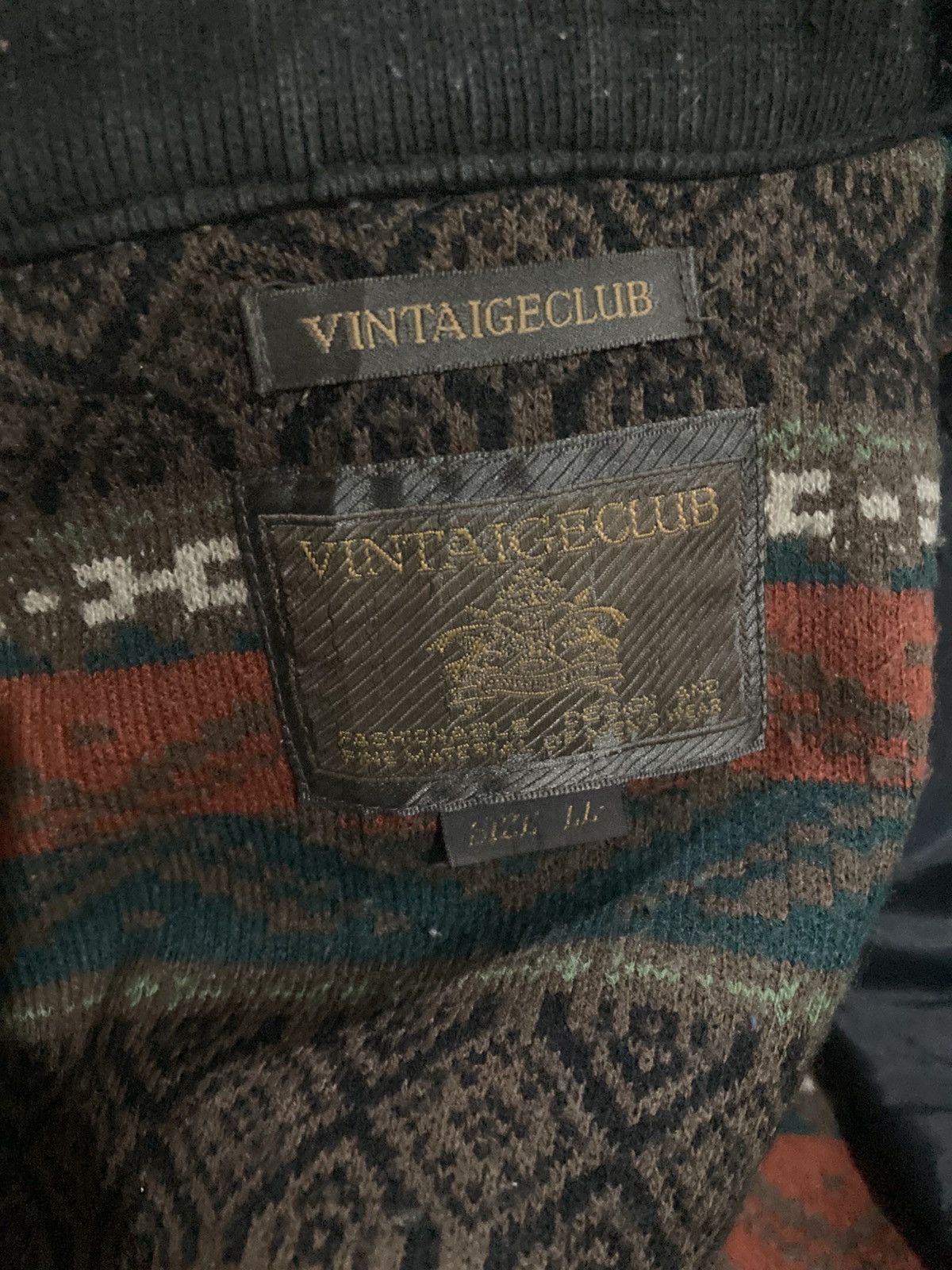 Japanese Brand × Vintage Vintage Vintaige Club Bomber Jacket Size US L / EU 52-54 / 3 - 7 Thumbnail