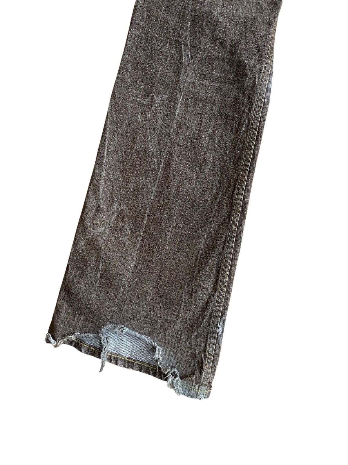 Japanese Brand Vintage Japanese Brand Blue Way Flared Jeans 1990s Size US 32 / EU 48 - 11 Thumbnail