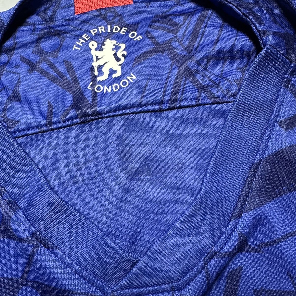 Nike CHELSEA NIKE 2019/2020 FOOTBALL HOME JERSEY #10 HAZARD Size US L / EU 52-54 / 3 - 9 Thumbnail
