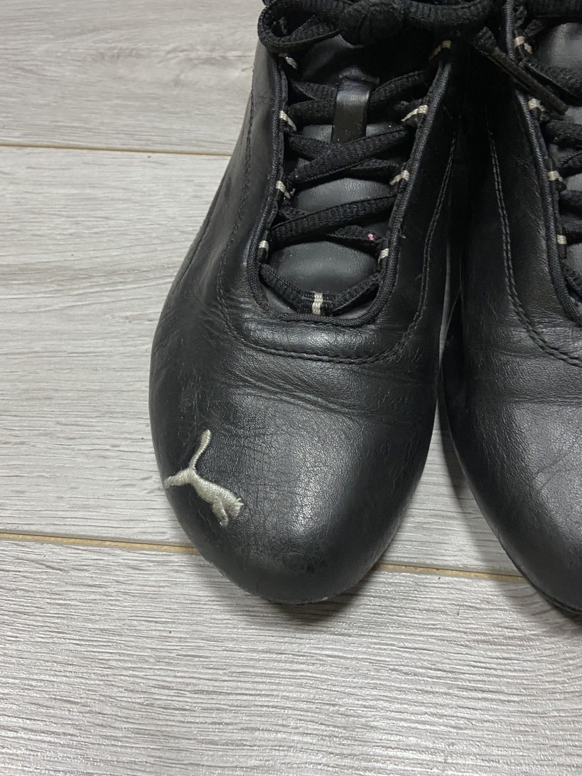 Puma Puma speed cat structure RARE vintage logo sneakers leather Size US 7 / EU 40 - 12 Thumbnail