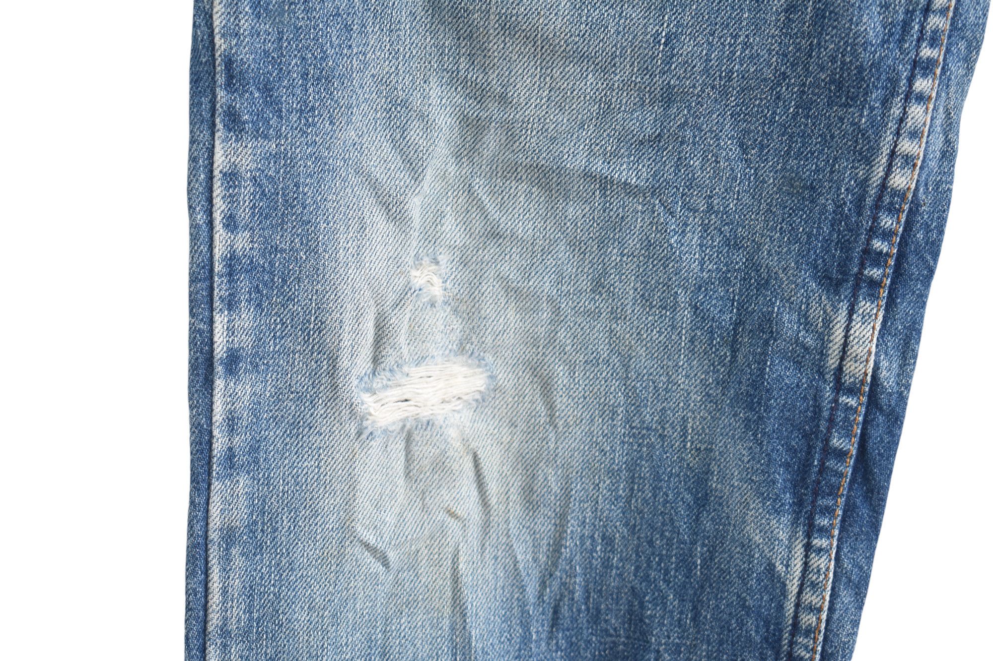 Levi's × Vintage Rare 🔥 Vintage Levis 503 Distress Jeans W30 Size US 30 / EU 46 - 4 Thumbnail