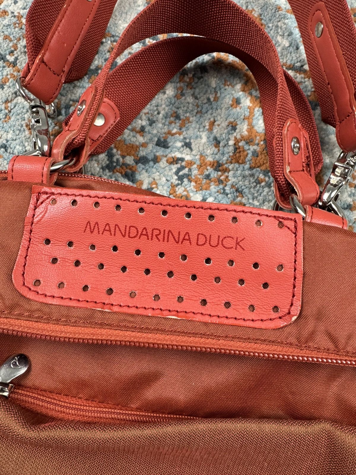 Mandarina Duck Vintage Y2K Mandarina Duck 2in1 cargo bag utility gorpcore Size ONE SIZE - 7 Thumbnail