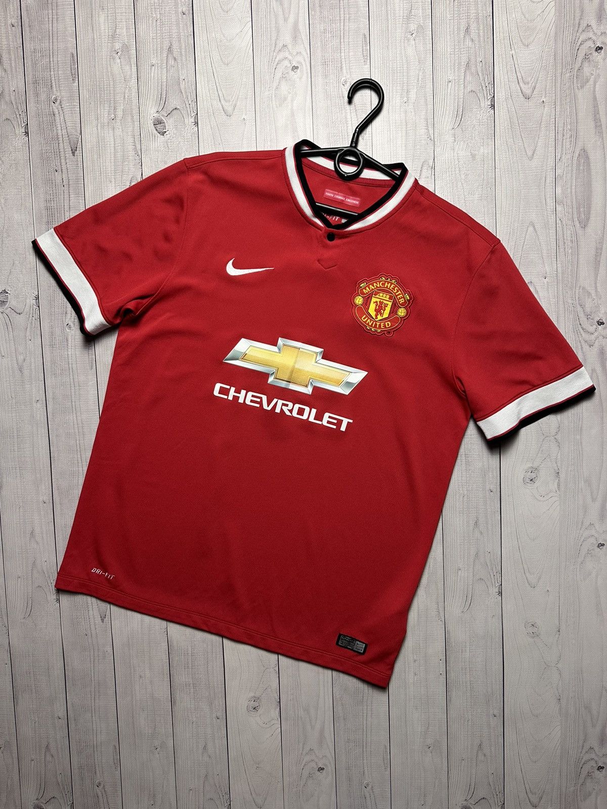 Vintage Nike Manchester United Chevrolet soccer jersey Large
