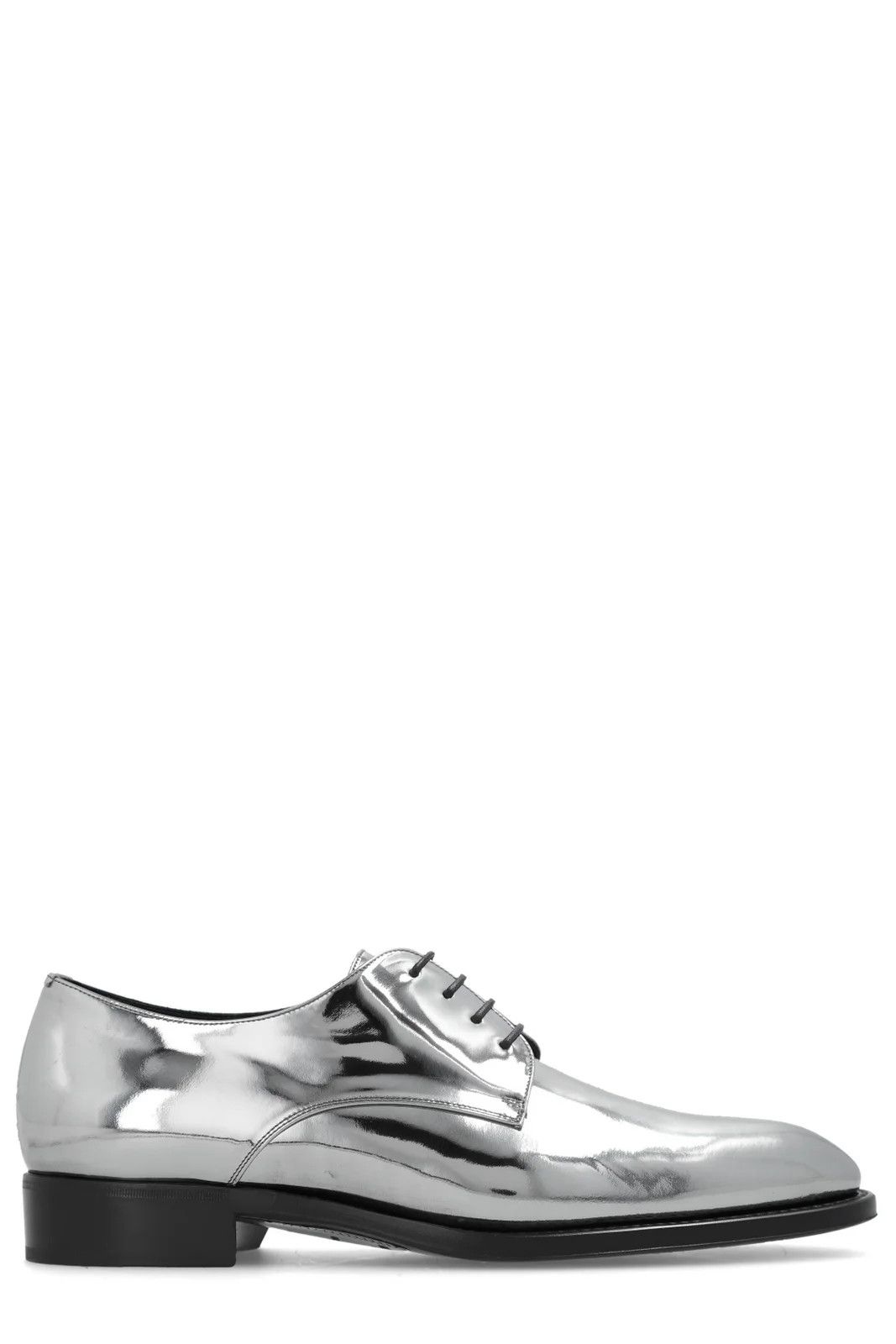 o1bcso1str1224 Adrien Loafer In Metallic Leather in Silver
