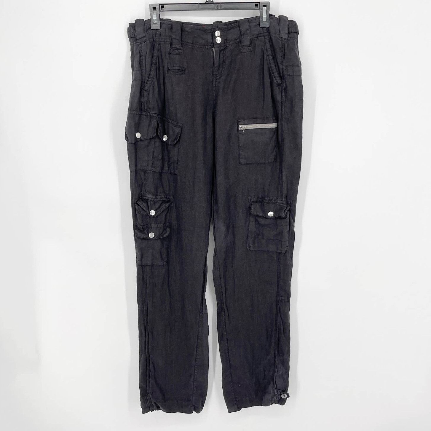 Johnny Was Pete & Greta by Johnny Was Y2K NEW Cargo Pants SZ 10 Black ...