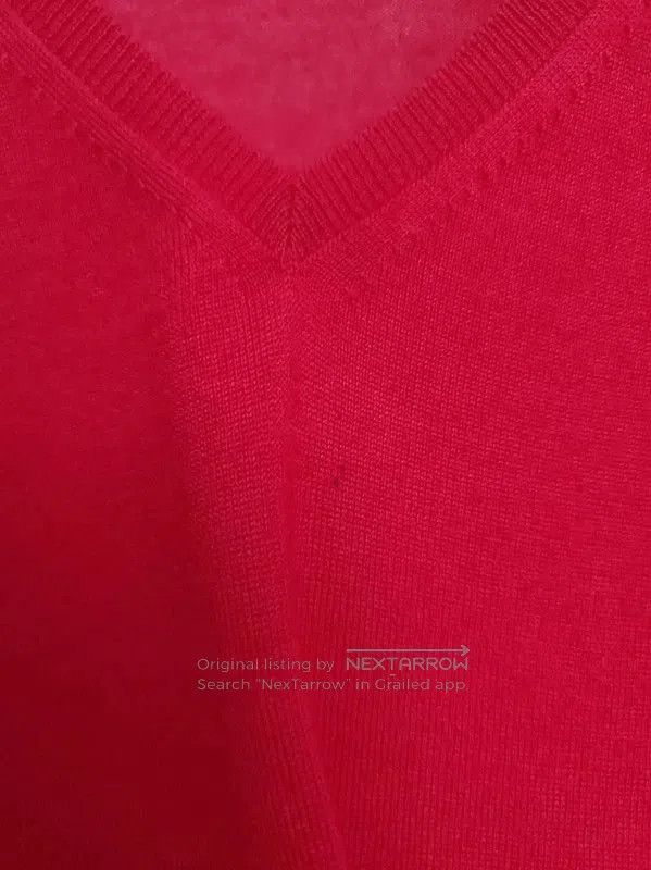 Dior Dior Red Wool Long Sleeve Sweater for Women . Size XS / US 0-2 / IT 36-38 - 4 Thumbnail