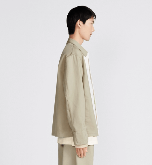 Dior o1w1db10525 483D48 Coach Jacket in Beige Size US M / EU 48-50 / 2 - 5 Thumbnail