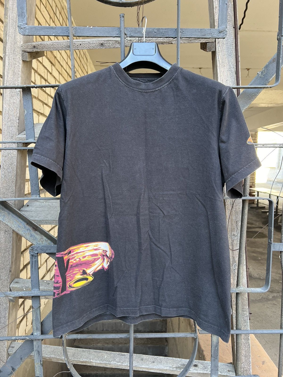 Oakley × Vintage VTG Oakley Software Flame 🔥 T-Shirt Size US M / EU 48-50 / 2 - 4 Thumbnail