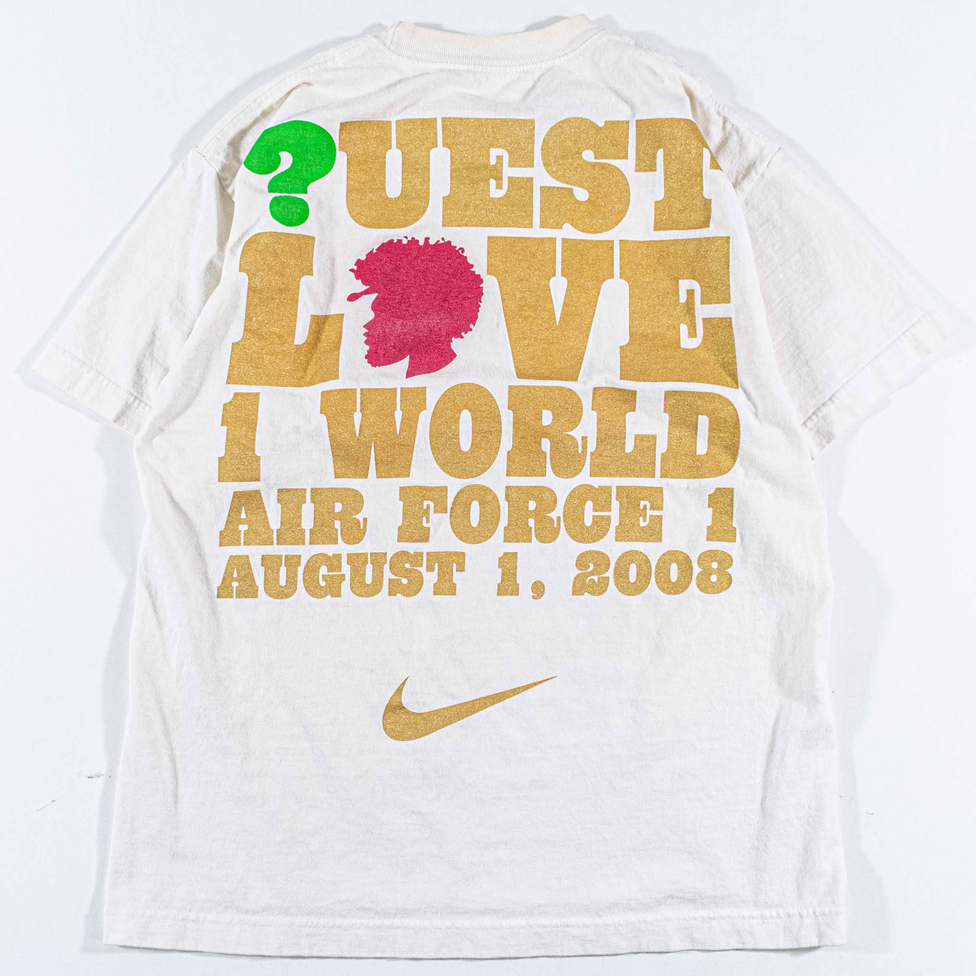 Nike Nike Questlove 1 World Air Force 1 Shirt 2008 Promo AF1 Size US M / EU 48-50 / 2 - 1 Thumbnail