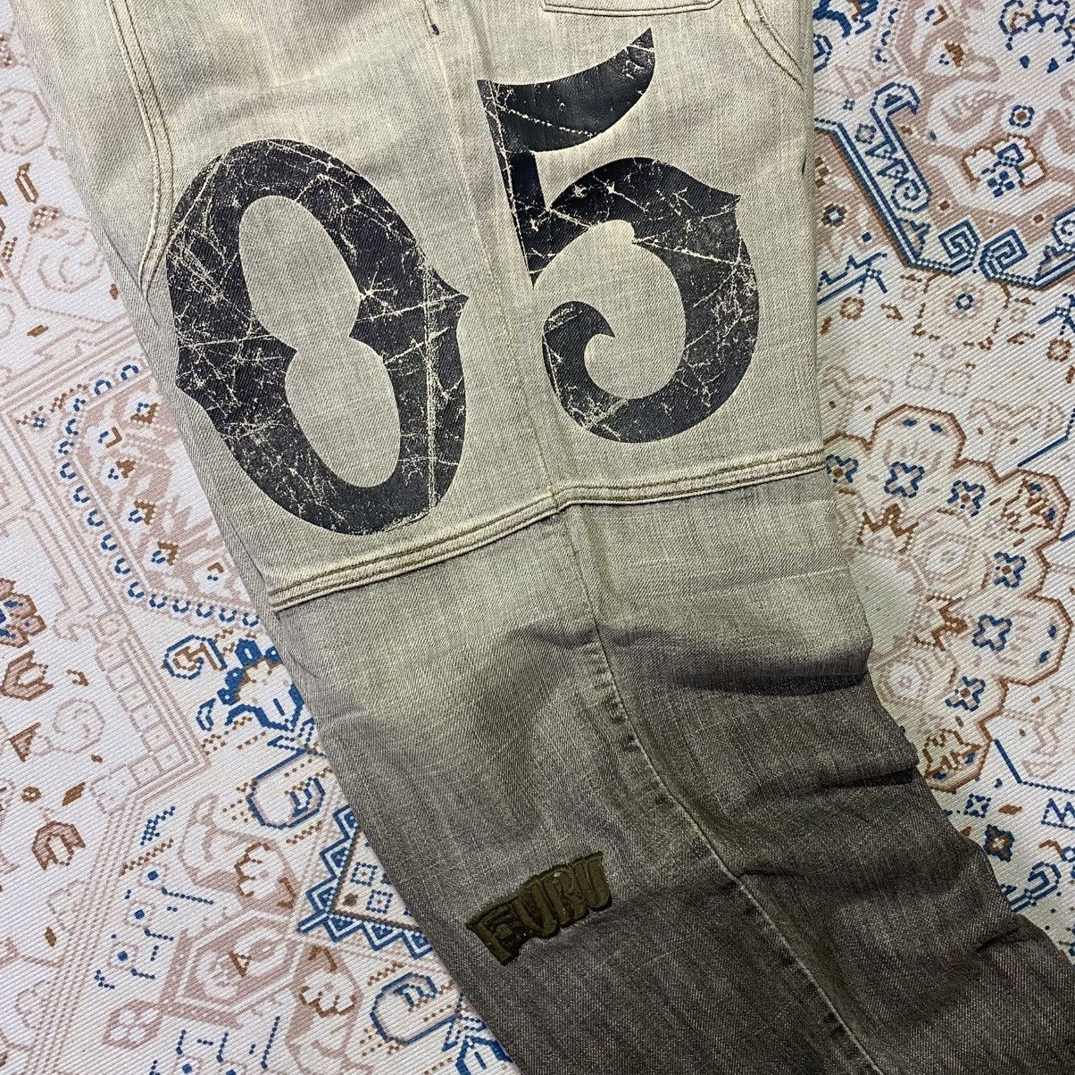 Fubu × Vintage 2000S Y2K FUBU GRADIENT DYED JEANS PANTS Size US 34 / EU 50 - 5 Thumbnail