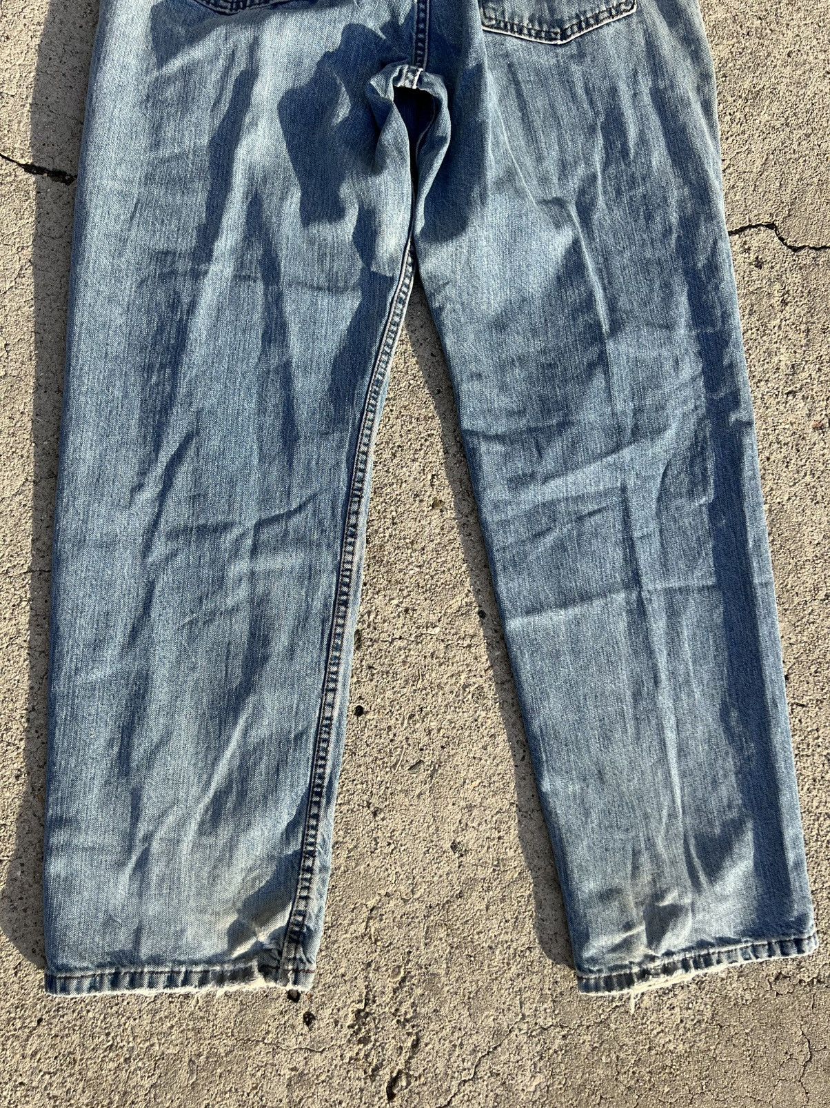 Vintage 90’s 2000’s Y2K VTG Vintage Harley Davidson Denim Blue Jeans Size US 36 / EU 52 - 9 Thumbnail